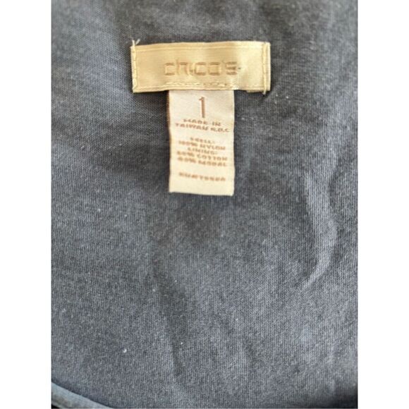 Chico’s Lace Overlay Tank - Picture 3 of 6